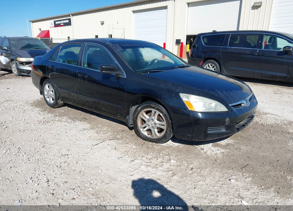2007 HONDA ACCORD 2.4 EX VIN: 1HGCM56827A045913