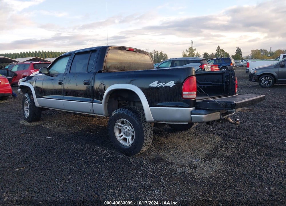 2004 DODGE DAKOTA SLT VIN: 1D7HG48NX4S737499
