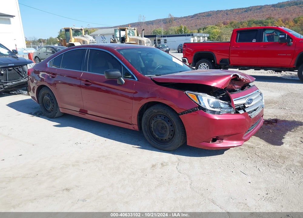 2015 SUBARU LEGACY 2.5I VIN: 4S3BNAA66F3007464