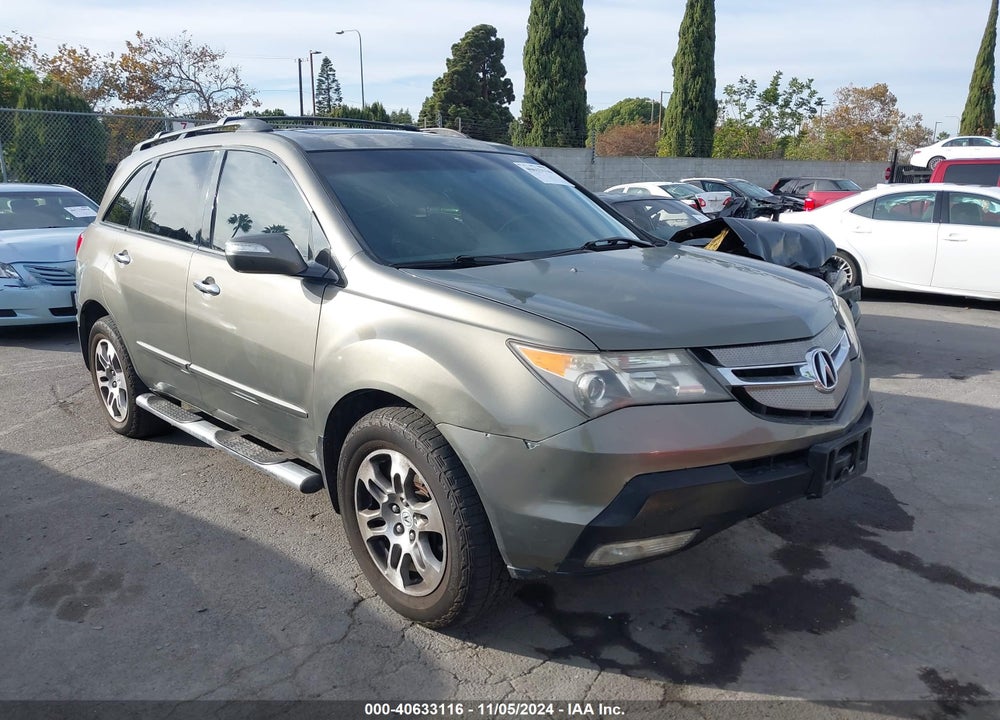 2007 ACURA MDX TECHNOLOGY PACKAGE VIN: 2HNYD28387H505575