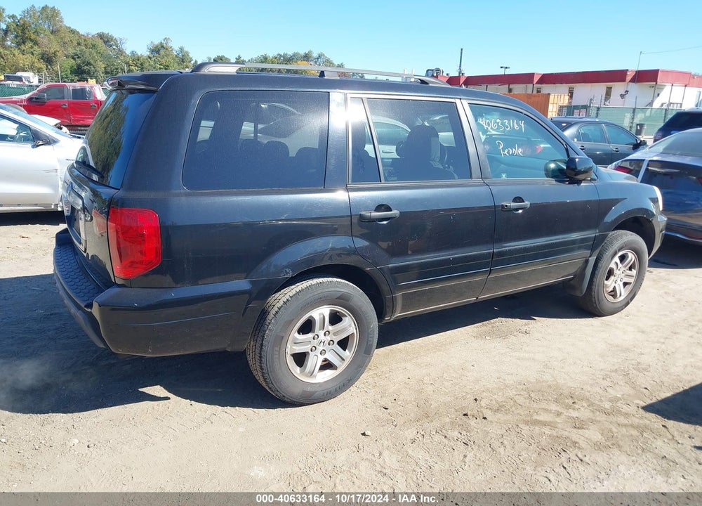 2003 HONDA PILOT EX VIN: 2HKYF18443H585915
