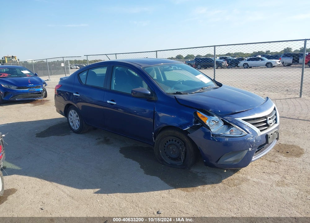 2019 NISSAN VERSA 1.6 SV VIN: 3N1CN7AP5KL854574