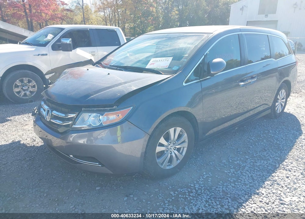 2016 HONDA ODYSSEY SE VIN: 5FNRL5H39GB113547