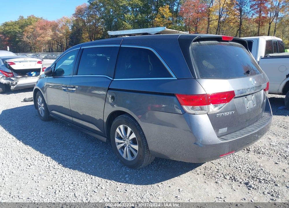 2016 HONDA ODYSSEY SE VIN: 5FNRL5H39GB113547