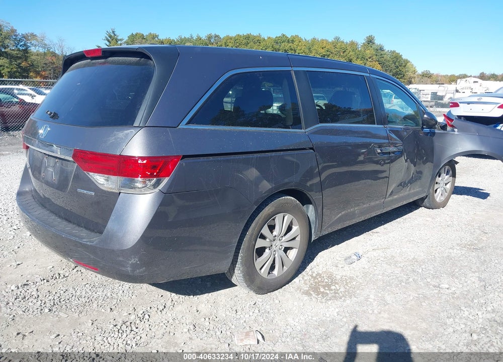 2016 HONDA ODYSSEY SE VIN: 5FNRL5H39GB113547