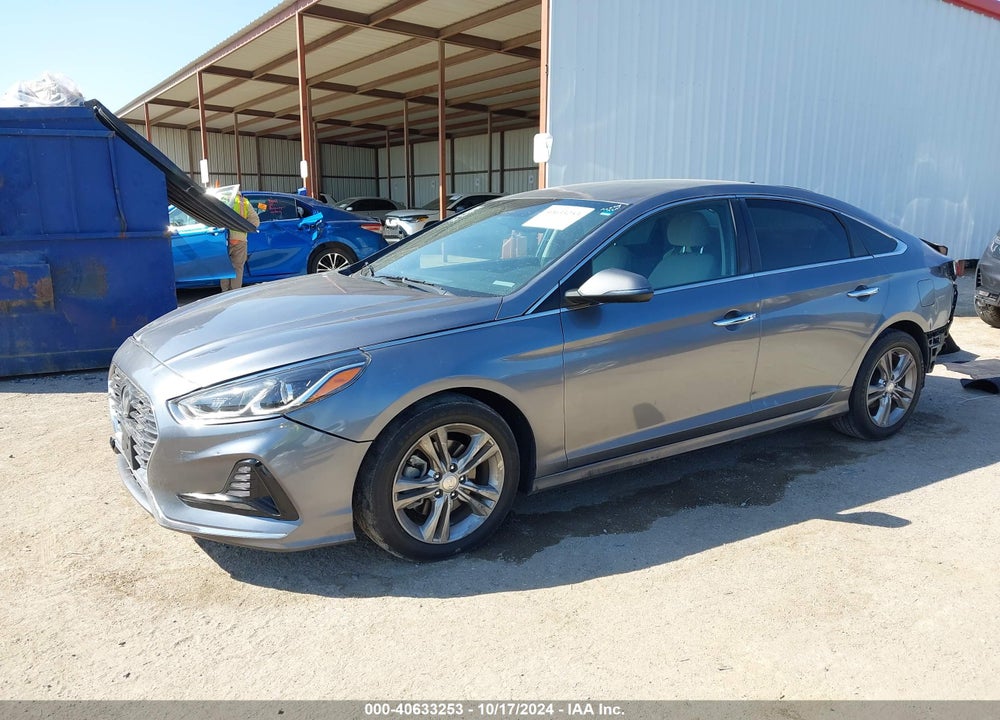 2018 HYUNDAI SONATA SEL VIN: 5NPE34AFXJH653933