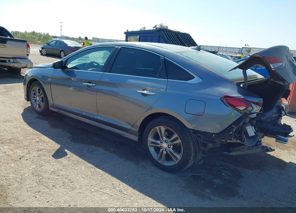 2018 HYUNDAI SONATA SEL VIN: 5NPE34AFXJH653933