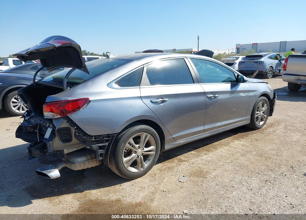 2018 HYUNDAI SONATA SEL VIN: 5NPE34AFXJH653933