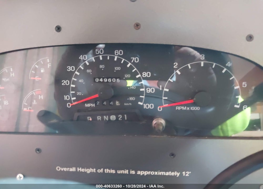 2002 FORD F550 SUPER DUTY STRIPPED CHASS VIN: 1FCMF53S520A08964