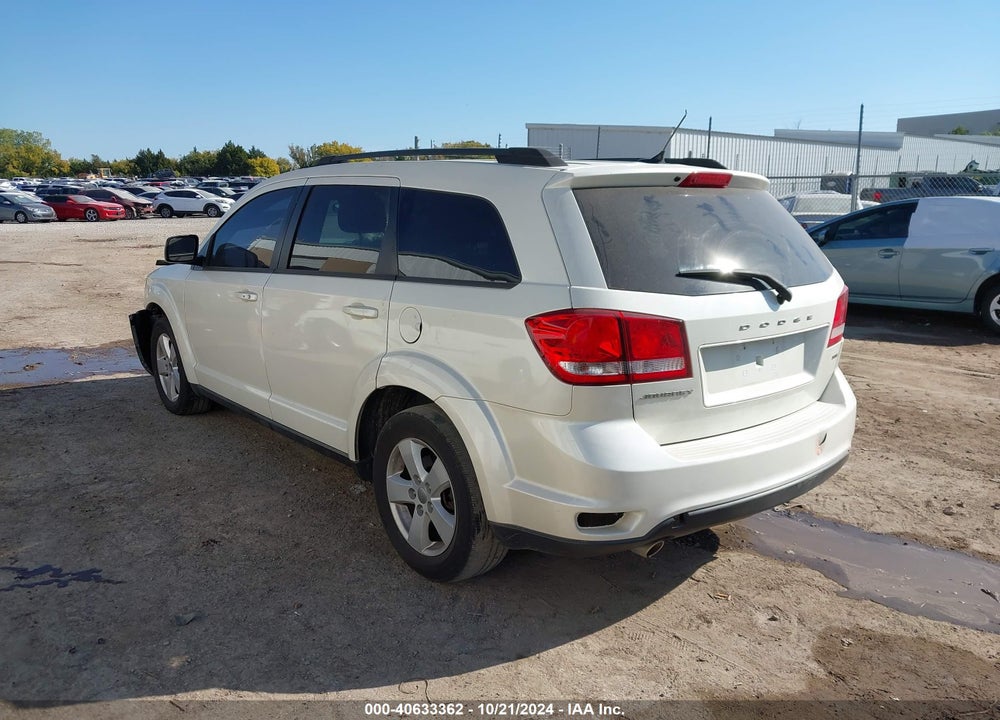 2012 DODGE JOURNEY SXT VIN: 3C4PDCBG0CT273431