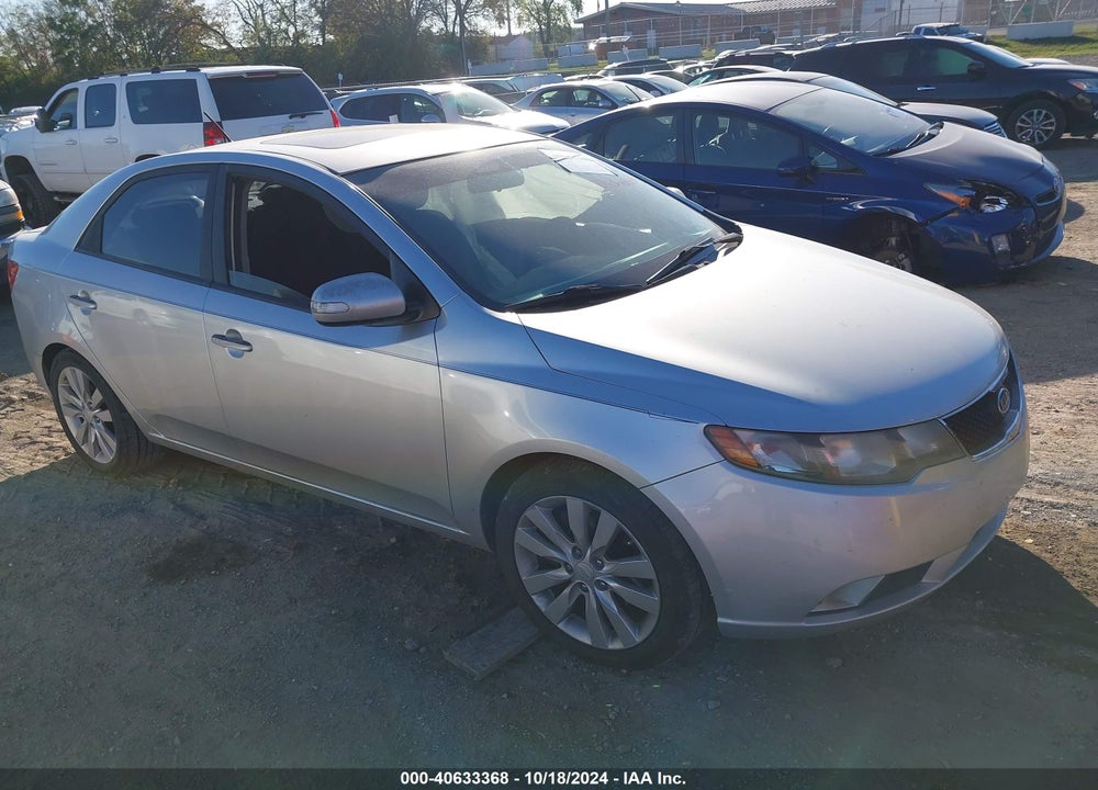 2010 KIA FORTE SX VIN: KNAFW4A39A5221039