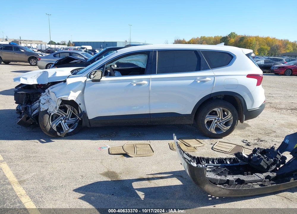 2021 HYUNDAI SANTA FE SE VIN: 5NMS1DAJ4MH370670