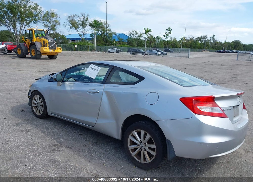 2012 HONDA CIVIC EX VIN: 2HGFG3B89CH501612