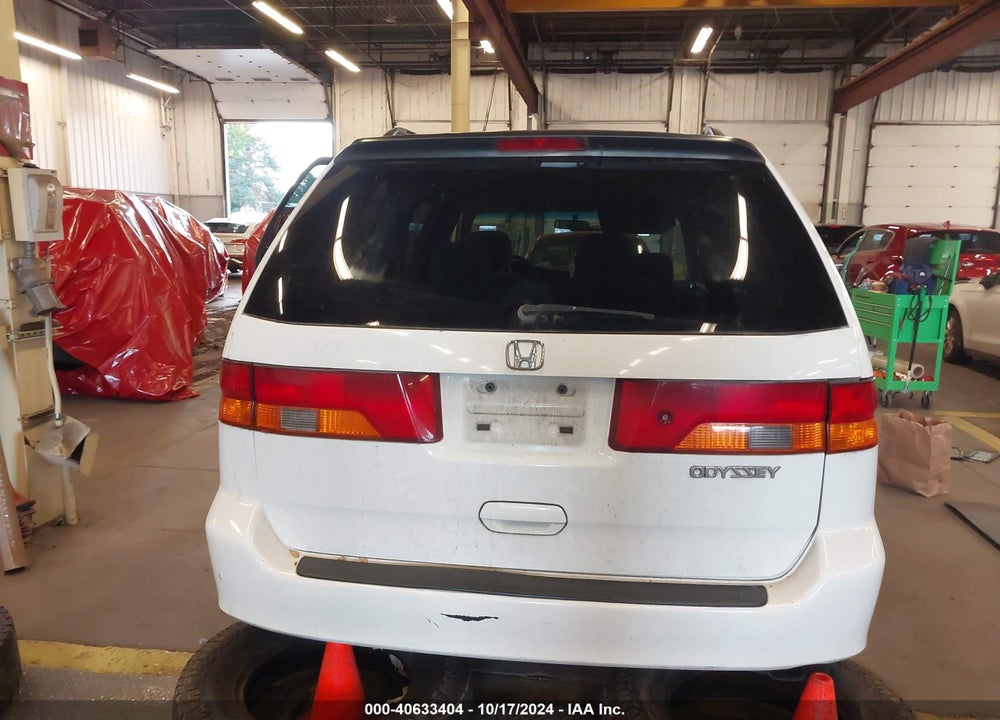 2002 HONDA ODYSSEY EX VIN: 2HKRL18632H006958