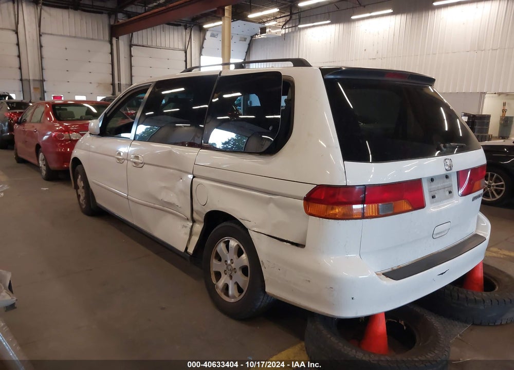 2002 HONDA ODYSSEY EX VIN: 2HKRL18632H006958