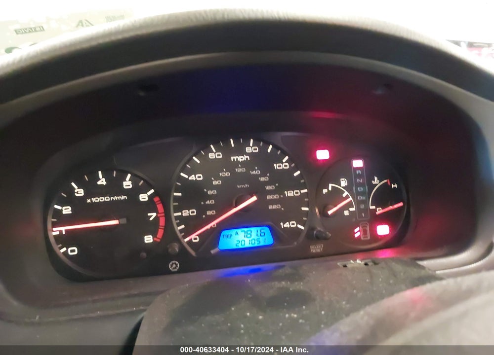 2002 HONDA ODYSSEY EX VIN: 2HKRL18632H006958