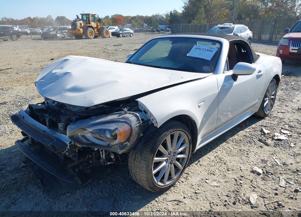 2019 FIAT 124 SPIDER LUSSO VIN: JC1NFAEK3K0142279