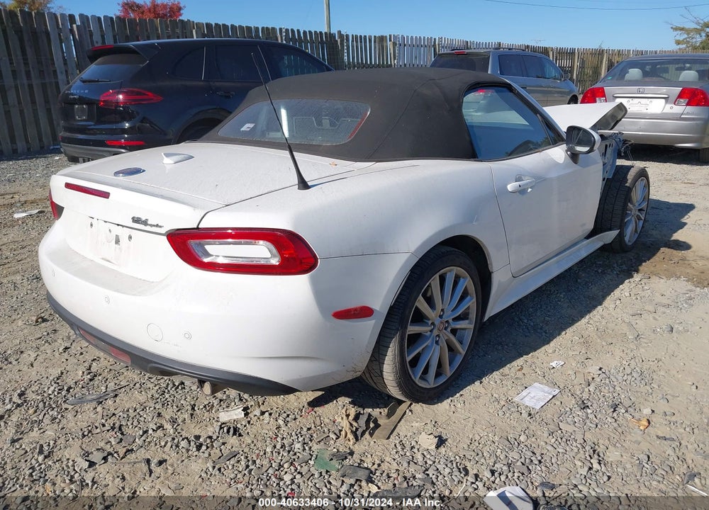 2019 FIAT 124 SPIDER LUSSO VIN: JC1NFAEK3K0142279