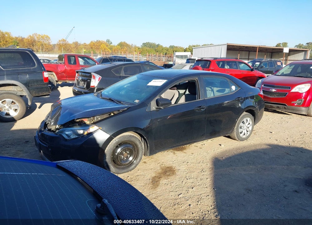 2015 TOYOTA COROLLA LE VIN: 2T1BURHE9FC448236