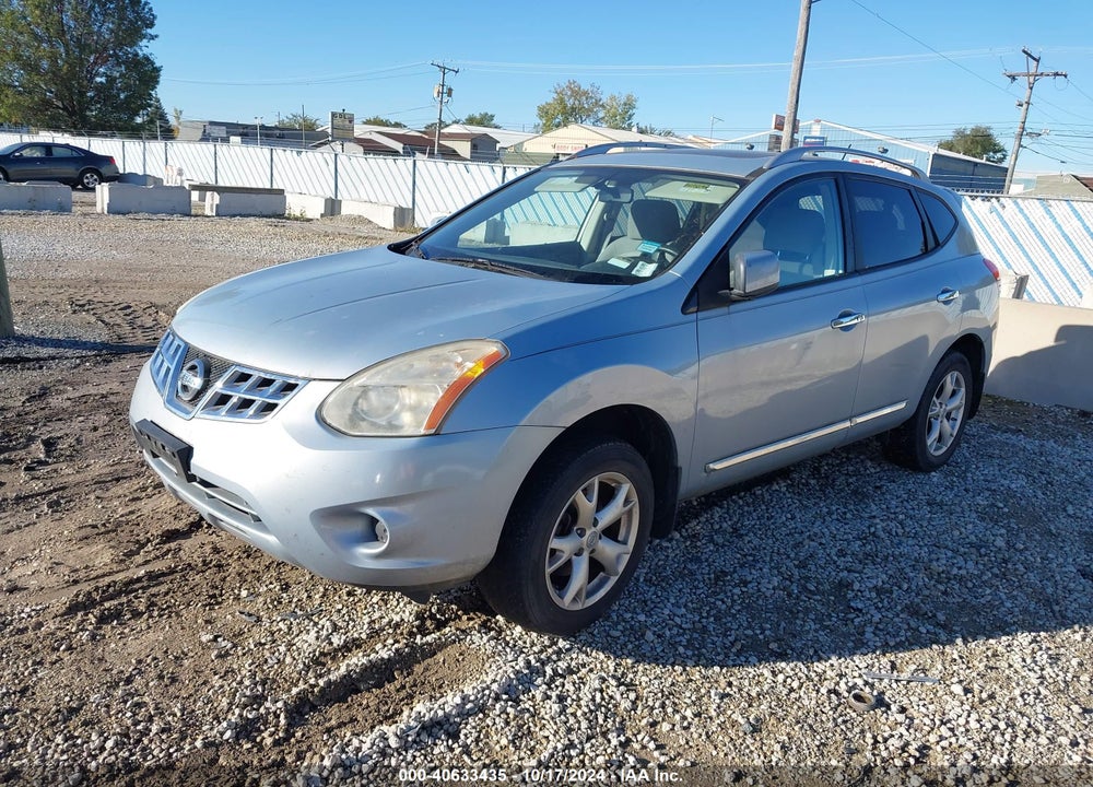 2011 NISSAN ROGUE SV VIN: JN8AS5MV2BW285421