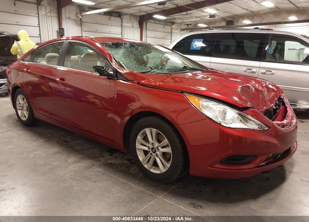 2013 HYUNDAI SONATA GLS VIN: 5NPEB4AC3DH658615