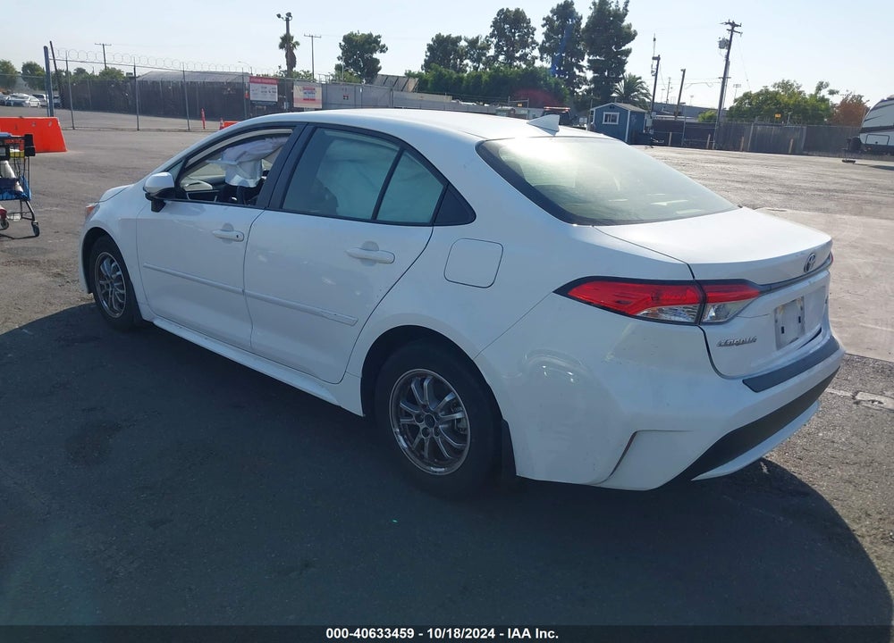 2022 TOYOTA COROLLA HYBRID LE VIN: JTDEAMDE4NJ051227