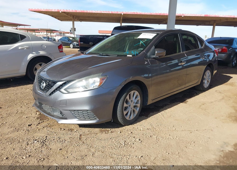 2018 NISSAN SENTRA SV VIN: 3N1AB7AP5JL651294