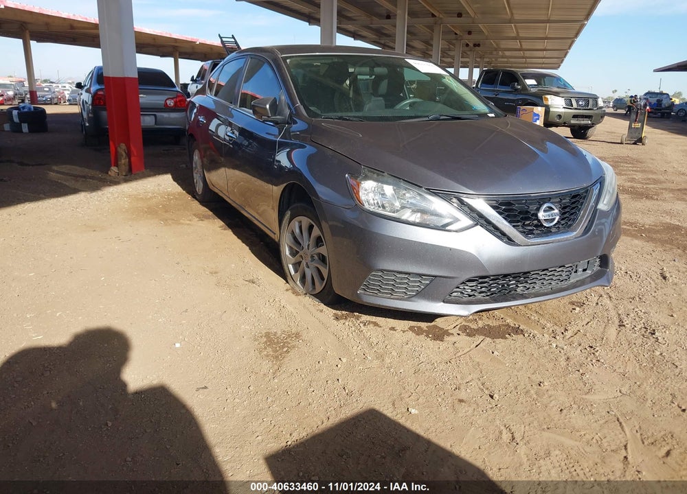 2018 NISSAN SENTRA SV VIN: 3N1AB7AP5JL651294
