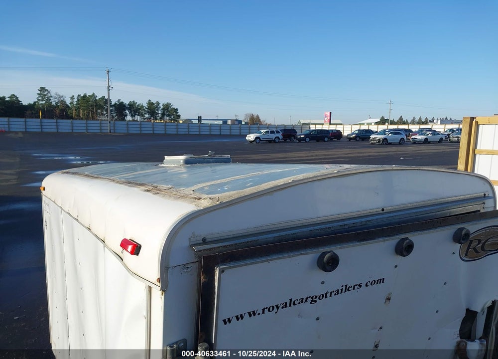 2007 ROYAL CARGO ENCLOSED TRAILER VIN: 5LABE10177M013149
