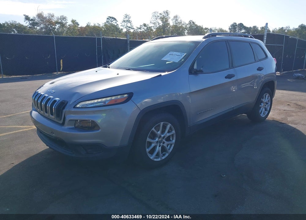 2017 JEEP CHEROKEE SPORT FWD VIN: 1C4PJLAB0HW623446