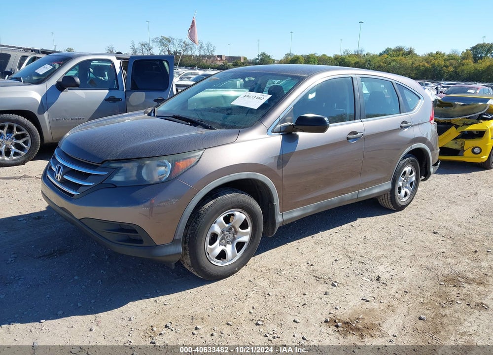 2013 HONDA CR-V LX VIN: 3CZRM3H30DG709289