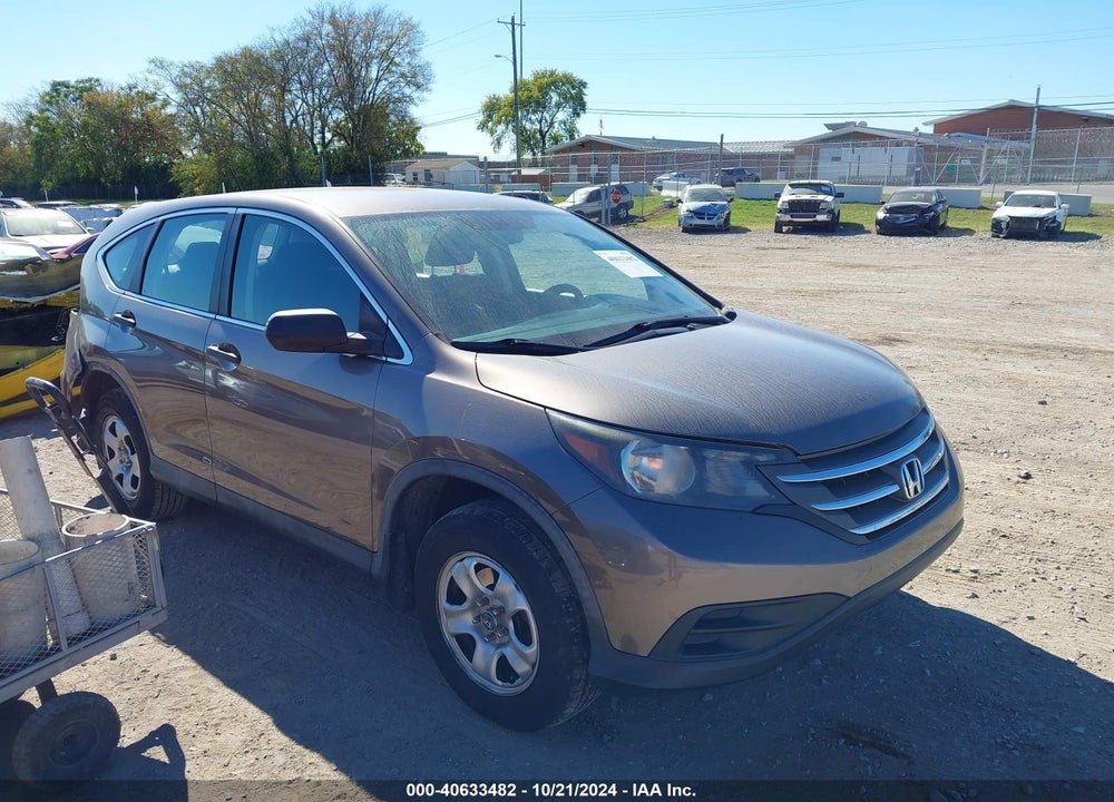 2013 HONDA CR-V LX VIN: 3CZRM3H30DG709289