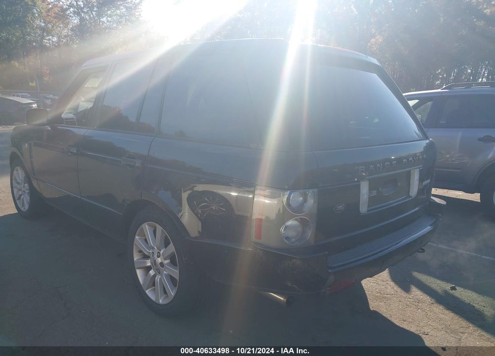 2008 LAND ROVER RANGE ROVER SUPERCHARGED VIN: SALMF13478A273097