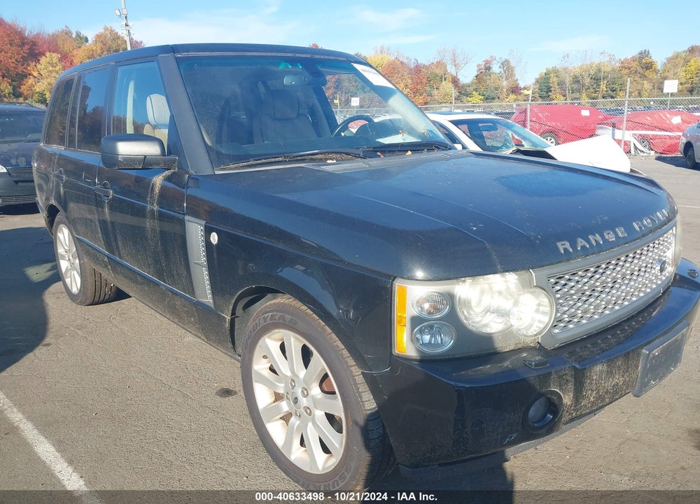 2008 LAND ROVER RANGE ROVER SUPERCHARGED VIN: SALMF13478A273097