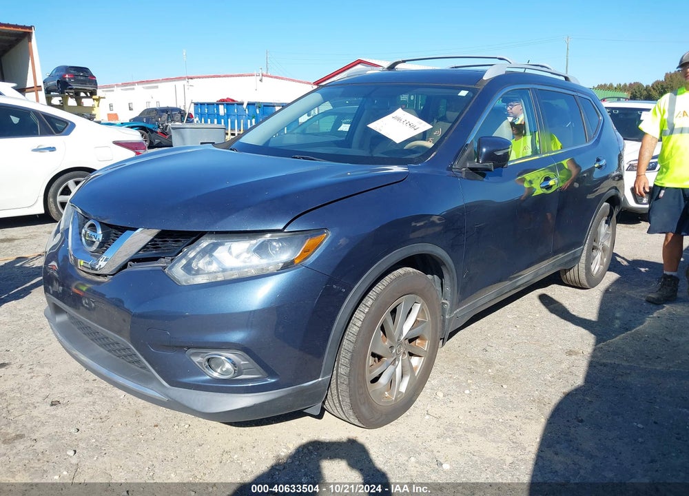 2015 NISSAN ROGUE SL VIN: 5N1AT2MT3FC756615
