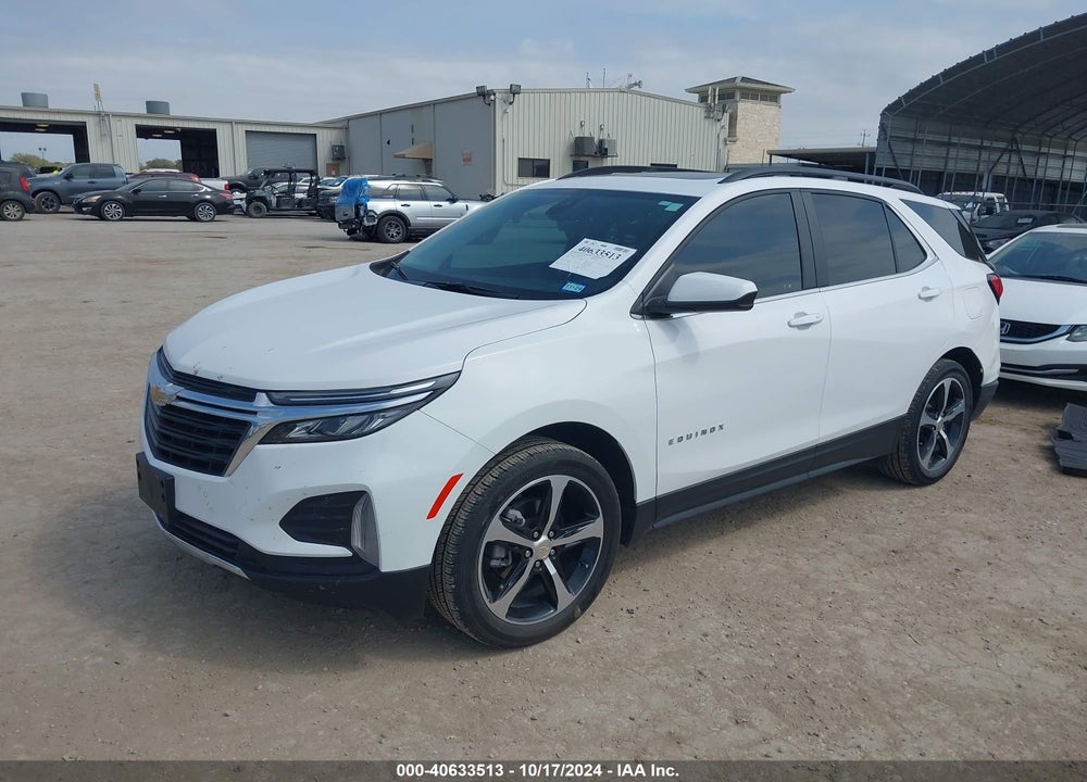 2022 CHEVROLET EQUINOX AWD LT VIN: 3GNAXUEV9NL254111