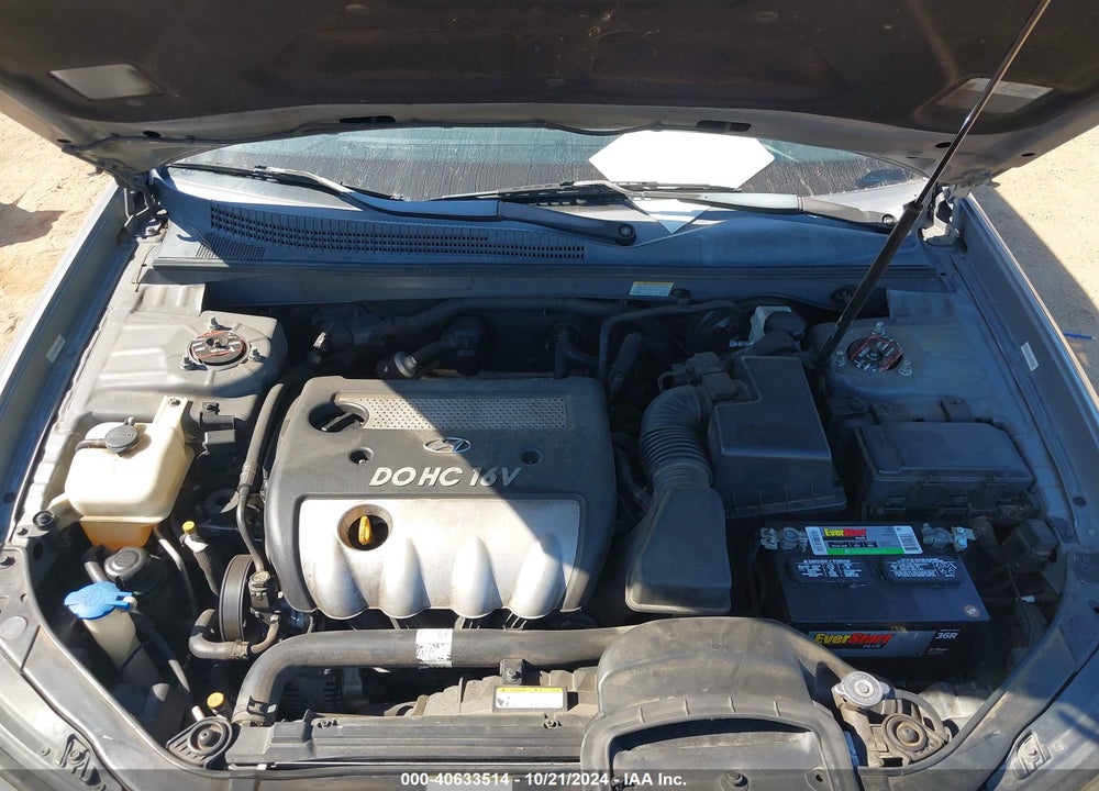 2008 HYUNDAI SONATA GLS VIN: 5NPET46C38H340800