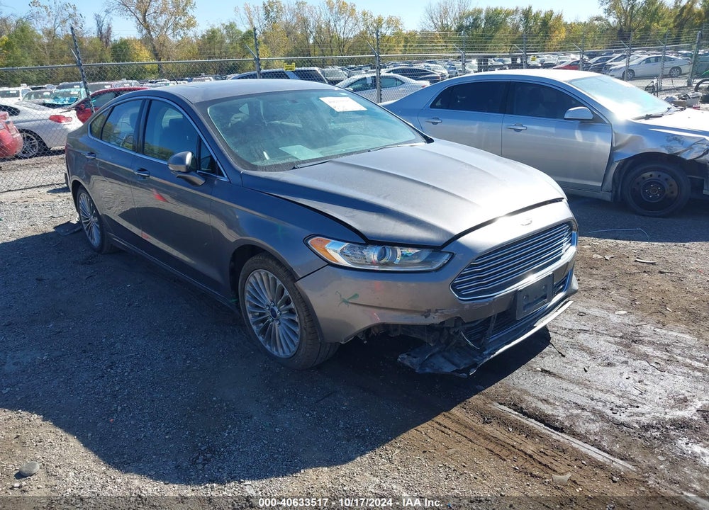 2013 FORD FUSION TITANIUM VIN: 3FA6P0D91DR272146