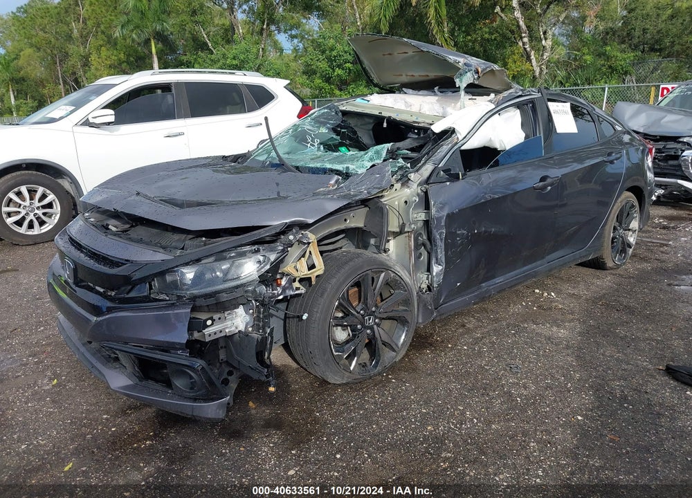 2020 HONDA CIVIC SPORT VIN: 2HGFC2F82LH565894