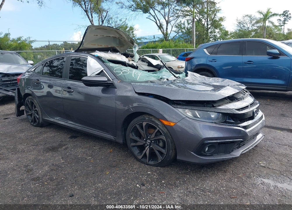 2020 HONDA CIVIC SPORT VIN: 2HGFC2F82LH565894