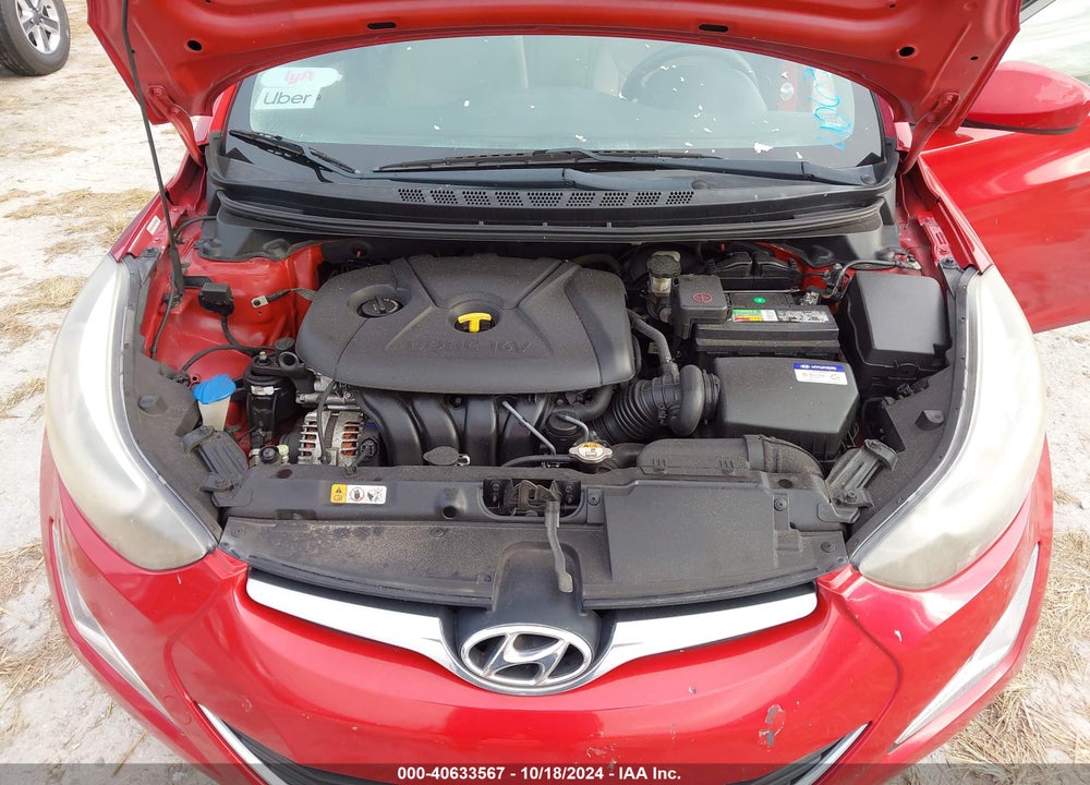 2014 HYUNDAI ELANTRA SE VIN: KMHDH4AE2EU145581