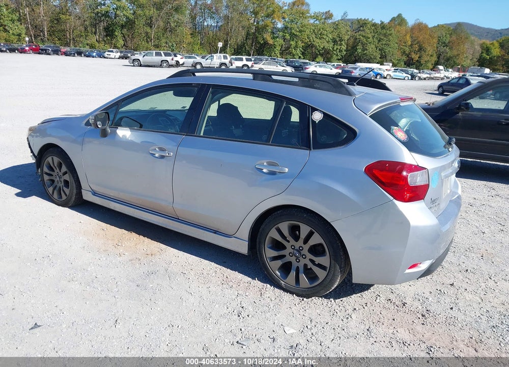 2015 SUBARU IMPREZA 2.0I SPORT PREMIUM VIN: JF1GPAT67F8244924