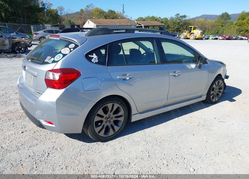 2015 SUBARU IMPREZA 2.0I SPORT PREMIUM VIN: JF1GPAT67F8244924