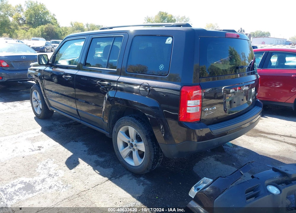 2014 JEEP PATRIOT LATITUDE VIN: 1C4NJRFB1ED761166