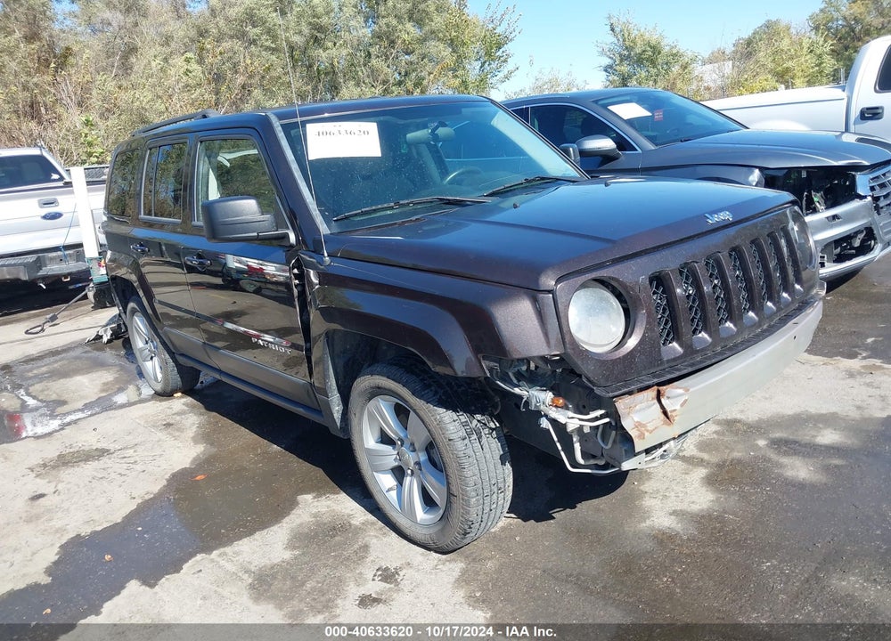 2014 JEEP PATRIOT LATITUDE VIN: 1C4NJRFB1ED761166