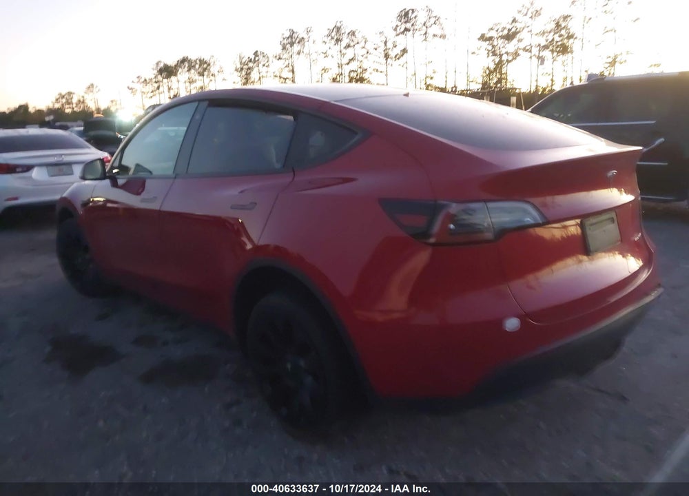 2020 TESLA MODEL Y LONG RANGE DUAL MOTOR ALL-WHEEL DRIVE VIN: 5YJYGDEE9LF032784