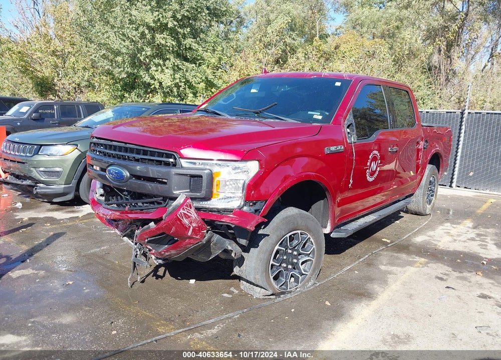 2018 FORD F-150 XLT VIN: 1FTEW1EP9JKC51797