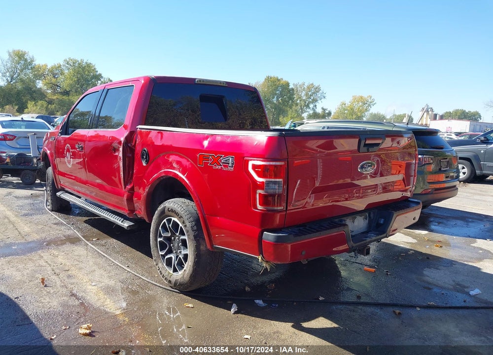 2018 FORD F-150 XLT VIN: 1FTEW1EP9JKC51797