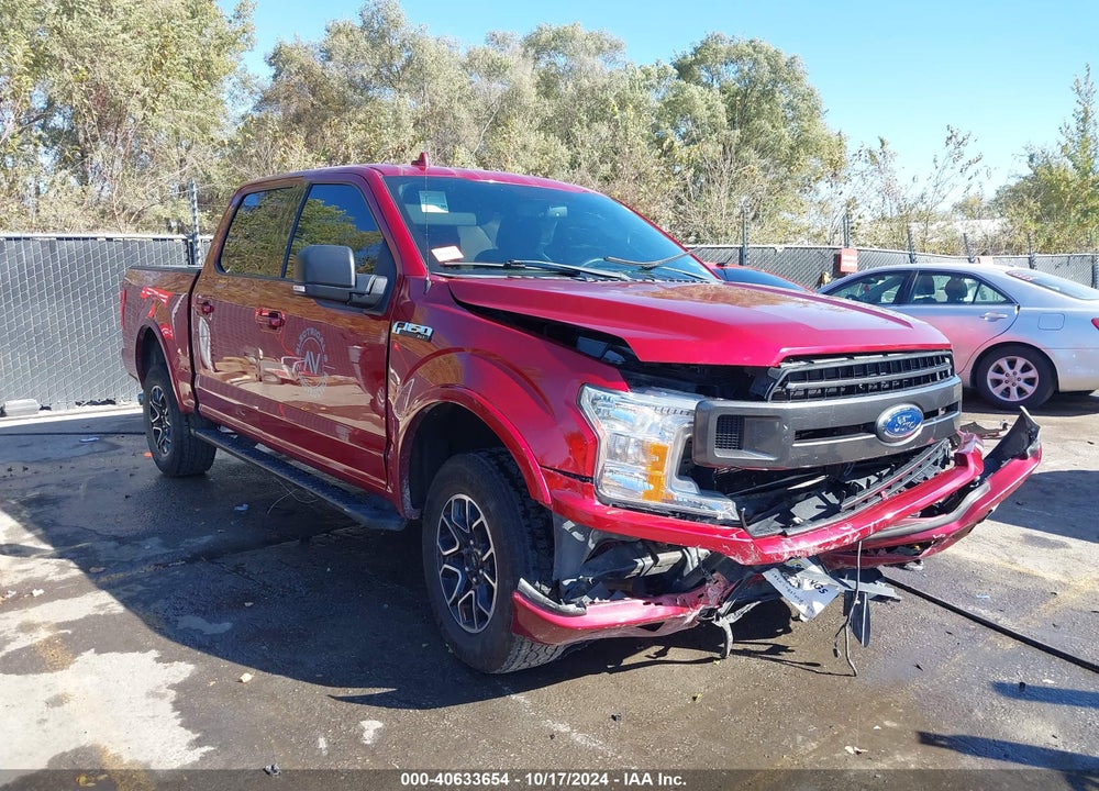 2018 FORD F-150 XLT VIN: 1FTEW1EP9JKC51797