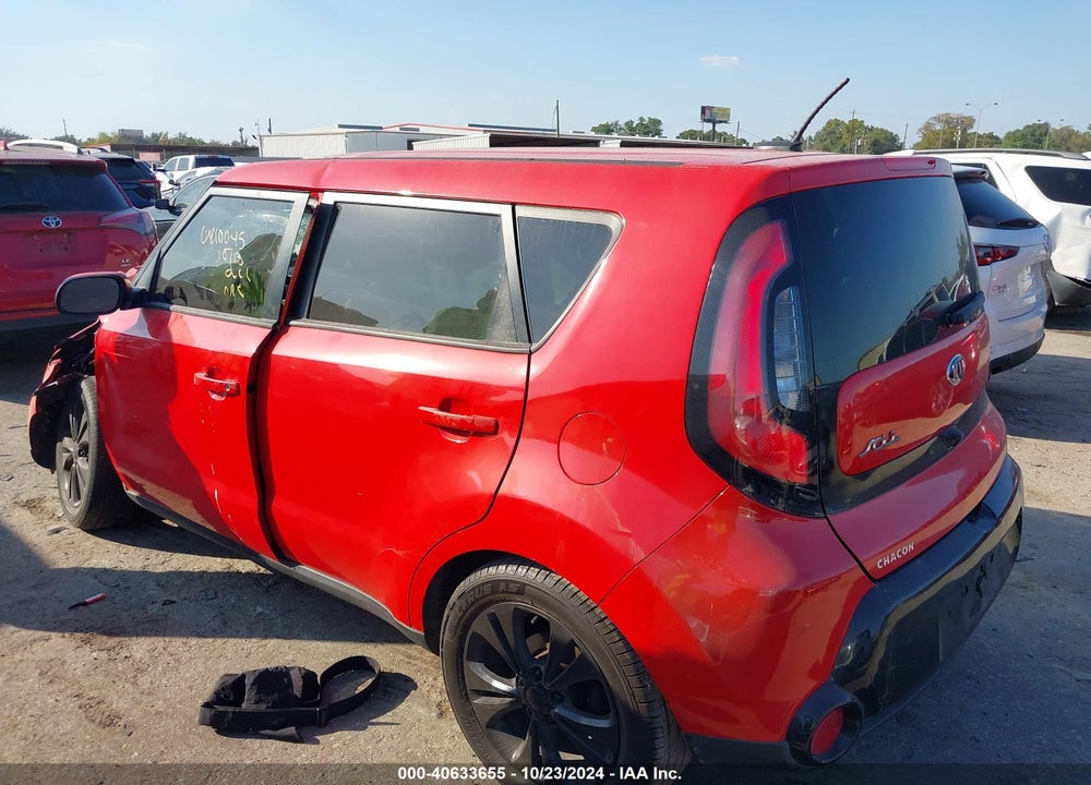 2016 KIA SOUL VIN: KNDJP3A56G7829605